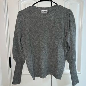 NET sparkle bishop sleep crew sweater